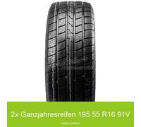 2x Aplus A-909 3PMSF XL Ganzjahresreifen 195/55 R16 91V | 9175