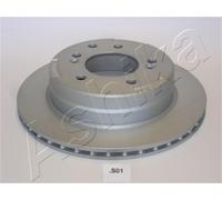 2x ASHIKA 61-0S-S01 Bremsscheibe hinten für SSANGYONG