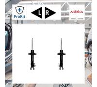 2x Ashika Stoßdämpfer Links, Rechts passend für Honda Civic VIII Stufenheck