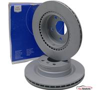 2x ATE Bremsscheiben 300mm hinten BMW 1er F20 E87 2er F22 F23 3er F30 F31 E90