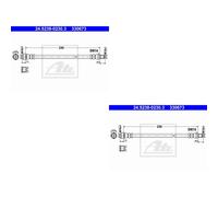 2x ATE Bremsschlauch hinten für Mercedes-Benz A-Klasse W169 W168 B-Klasse W245