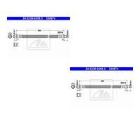 2x ATE Bremsschlauch hinten für Mercedes-Benz E-Klasse W211 S211 C219 CLS 350