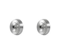 2x ATE BREMSTROMMELN 230mm HINTEN passend für SEAT INCA VW CADDY