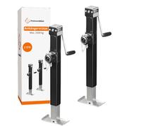 2x Ausdrehstütze Wohnmobil 62-100 Kurbelstütze Anhängerstütze Anhänger Stützen