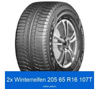 2x Austone Athena SP-902 3PMSF 205/65 R16 C 107T Winterreifen | 37883