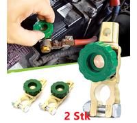 2x Auto Batterie Trenner Unterbrecher Boot KFZ Haupt Trenn Schalter Pol Klemme