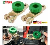 2x Auto Batterie Trenner Unterbrecher Boot KFZ Haupt Trenn Schalter Pol Klemme-