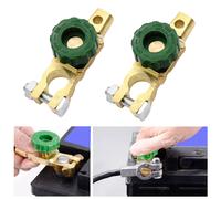 2x Auto Batterie Trenner Unterbrecher Trennschalter Polklem Batterieschalter 12V