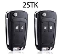 2X Auto Ersatz Klappschlüssel Gehäuse Für Opel Astra J Corsa E Meriva B Insignia