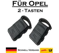 2x Autoschlüssel Gehäuse für Opel - Ersatz 2 Tasten PKW Fernbedienung KS05ANO