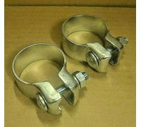 2x Bandschelle Auspuffschelle Schelle Rohrdurchmesser Auspuffschelle 59mm 30mm