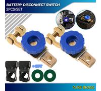 2X Batterie Trennschalter Batterietrenner Batterieklemme Poltrenner Unterbrecher