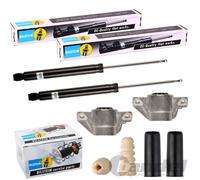 2x BILSTEIN B4 STOßDÄMPFER HINTEN+DOMLAGER+SERVICE KIT passend für AUDI A4 B8 A5