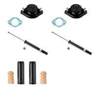 2x Bilstein Stossdämpfer+lager+protection Hinten Passend Für Bmw 3er E46 Touring Stoßdämpfer: Abakus: 23202007 Aic: 51958 Aic: 52598 Al-ko: 100863