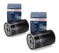 2x BOSCH 0451103033 Ölfilter für VW GOLF 1 2 3 LT 1 PASSAT POLO T3 T4 056115561G