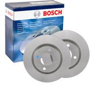 2X BOSCH BREMSSCHEIBEN Ø280mm VORNE PASSEND FÜR AUDI 80