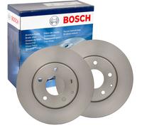2X BOSCH BREMSSCHEIBEN Ø280mm VORNE PASSEND FÜR MAZDA 3 CX-3