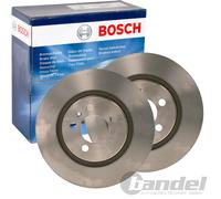 2X BOSCH BREMSSCHEIBEN Ø280mm VORNE PASSEND FÜR SEAT TOLEDO VW CORRADO GOLF