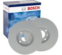 2X BOSCH BREMSSCHEIBEN Ø283mm VORNE PASSEND FÜR PEUGEOT 307