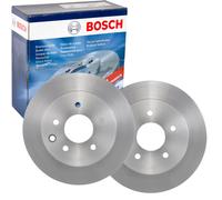 2x BOSCH BREMSSCHEIBEN 291,8mm BELÜFTET HINTEN passend für NISSAN JUKE LEAF PRIM