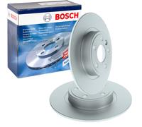 2x BOSCH BREMSSCHEIBEN 300mm VOLL HINTEN passend für JAGUAR E-PACE XE XF LAND RO