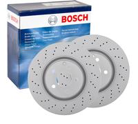 2X BOSCH BREMSSCHEIBEN Ø335mm VORNE PASSEND FÜR MERCEDES-BENZ S-KLASSE