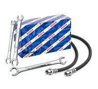 2x BOSCH Bremsschlauch 303mm Vorne Schlüssel für DACIA LOGAN EXPRESS MCV