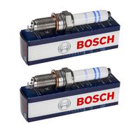 Bosch | Zündkerze Double Platinum 1-polig (0 241 145 523) passend für Audi, VW, Seat, Skoda