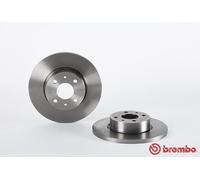2x BREMBO Bremsscheibe 08.4878.10 passend für FIAT LANCIA