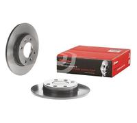 Bremsscheibe BREMBO 08.9719.11, hinten, voll, 1 Stück