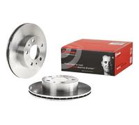 2x BREMBO Bremsscheibe 09.5906.14 für CITROËN FIAT