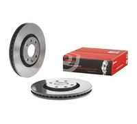 2x BREMBO Bremsscheibe 09.8760.11 für PEUGEOT OPEL