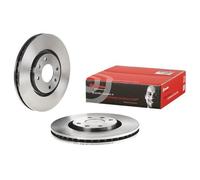 2x BREMBO Bremsscheibe 09.9619.11 für CITROËN DS