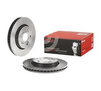 2x BREMBO Bremsscheibe 09.A866.11 für HONDA