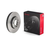 2x BREMBO Bremsscheibe 09.D211.11 für VW