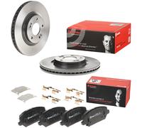2x Brembo Bremsscheibe 305mm + Beläge vorne passend für HYUNDAI i30 KIA CEED