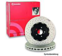 Bremsscheibe vorne 390mm BREMBO für MERCEDES S-KLASSE