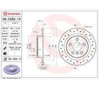2x BREMBO Bremsscheibe gelocht voll Ø280mm für BMW 1er F40 F70 I3 I01 F45 MINI