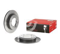 Bremsscheibe BREMBO 08.7042.11, hinten, voll, 1 Stück