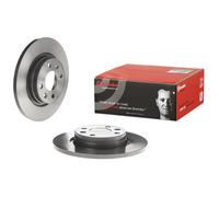 2x BREMBO Bremsscheibe PRIME LINE - UV Coated 08.A268.11 für DACIA RENAULT SMART
