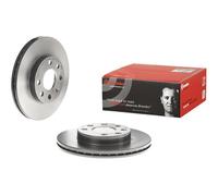 2x BREMBO Bremsscheibe PRIME LINE - UV Coated 09.8635.11 für CORSA OPEL X01 F08