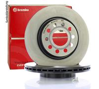 BREMBO Bremsscheibe MAX LINE Geschlitzt 230mm für SKODA VW (SVW) SEAT (FAW) JETTA ZHONGHUA (BRILLIANCE) AUDI 08.7165.75
