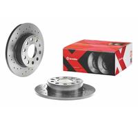 2x BREMBO Bremsscheibe XTRA LINE - Xtra 08.9488.1X für AUDI VW GOLF SKODA A3 8P1
