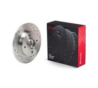 Bremsscheibe Hinterachse Brembo 08.9512.2X