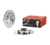 2x Brembo Bremsscheiben 244mm Voll Hinten Passend Für Citroën C3 C4 Opel Bremsscheibe: A.b.s.: 18643 A.b.s.: 18643c Ashika: 61000621c Ate: 24010901