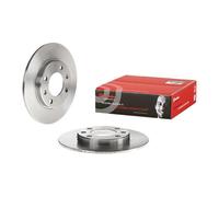 2x Brembo Bremsscheiben 247mm Voll Hinten Passend Für Citroën Saxo Xsara Zx Bremsscheibe: A.b.s.: 16876 Abakus: 23104040 Abakus: 231040402 Aisin: Q