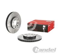 2X BREMBO BREMSSCHEIBEN 256mm GESCHLITZT INNENBELÜFTET VORNE PASSEND FÜR OPEL
