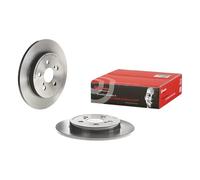 2X BREMBO BREMSSCHEIBEN 259mm VOLL HINTEN PASSEND FÜR LEXUS CT TOYOTA PRIUS