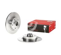 2x Brembo Bremsscheiben 274mm Voll Hinten Passend Für Renault Fluence Grand Bremsscheibe: A.b.s.: 18160c Abakus: 23104039 Abakus: 231040392 Ashika: