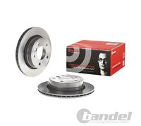 2X BREMBO BREMSSCHEIBEN 276mm INNENBELÜFTET HINTEN PASSEND FÜR BMW 3